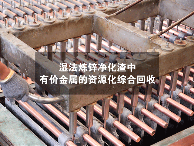 湿法炼锌净化渣中回收有价金属